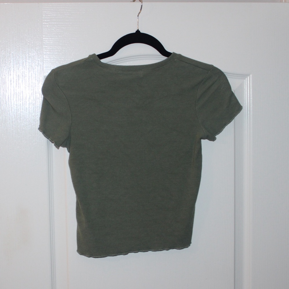 Essentials Olive Top - Picture 2 of 4